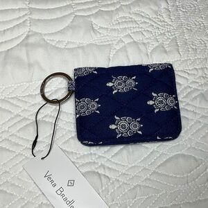 Vera Bradley Sea Turtles Double ID in Navy Blue